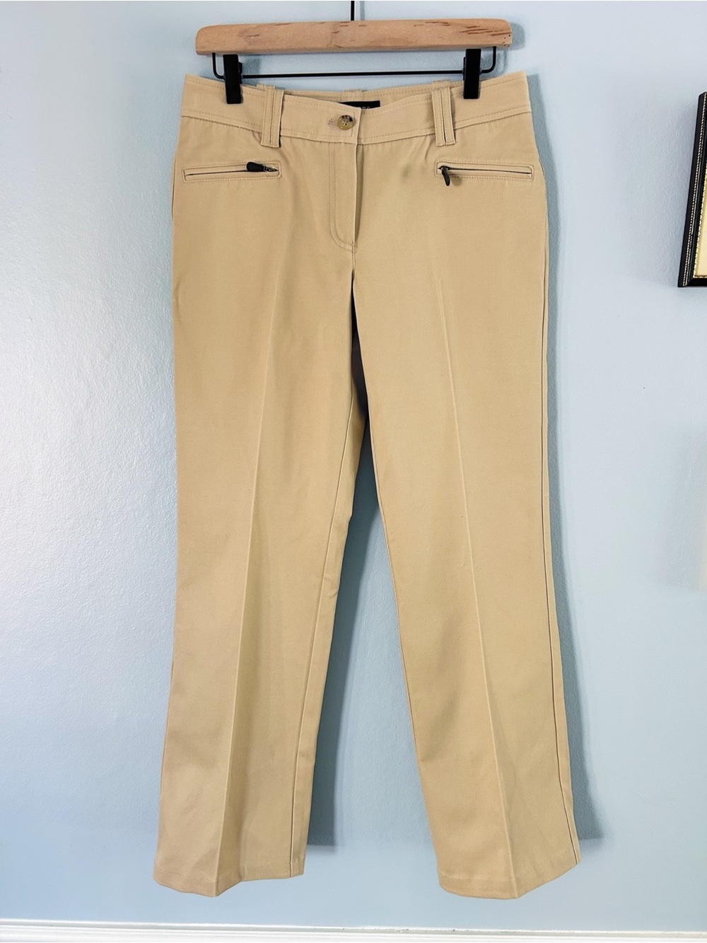 Talbots signature dress pants tan 4